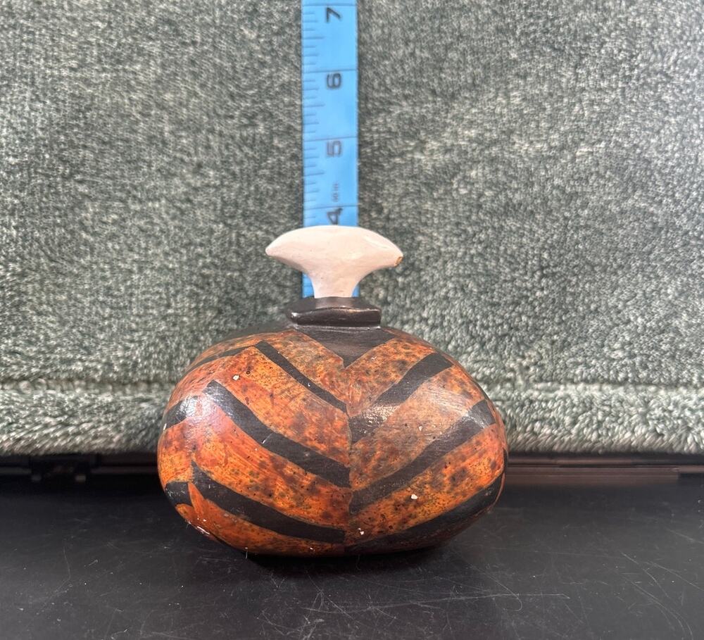 Native American Pottery Art From One of the New Mexico Pueblos